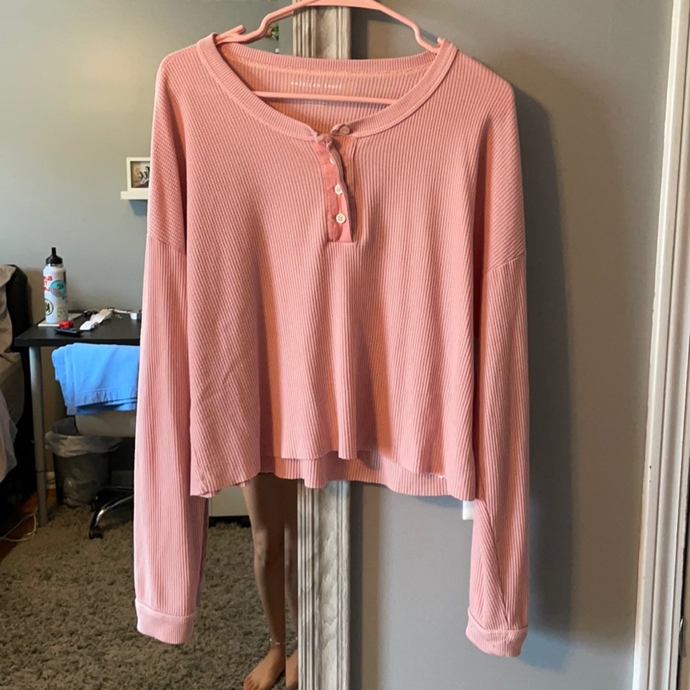american eagle waffle knit
